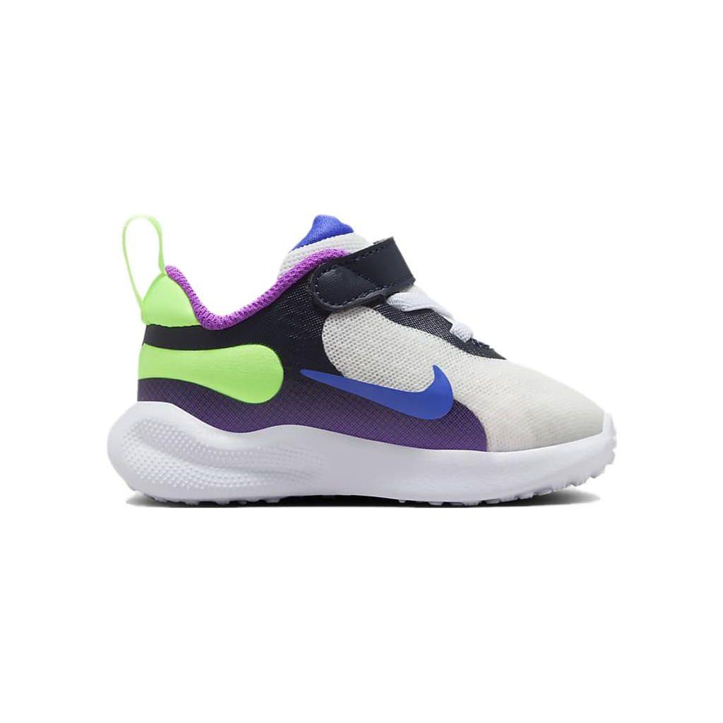 Nike Revolution 7 TD Fuchsia Dream Ultramarine Baby Sneakers White Summit-White Light-Ultramarine FB7691-100