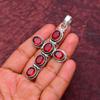 Awesome Garnet Gemstone Pendant: 925 Sterling Silver Handmade Pendant Necklace Jewelry