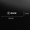 XNSNZ1 Для автомобиля BMW Наклейка на салон Центральная консоль Наклейки Эмблема Значок Логотип Наклейка Для BMW 50-й M E46 E39 E38 E90 E60 F10 F30 Z3 X1 X