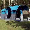 VidaXL Tunnel Camping Tent 8 Person Blue Waterproof, Tent, Garden Tent, Outdoor Shelter, Camping Tent, 94786