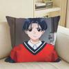 Arajin Tomoshibi Anime BUCCHIGIRI Square Sofa Pillow Cover Solid Color Living Room Home Decor Cushion Case