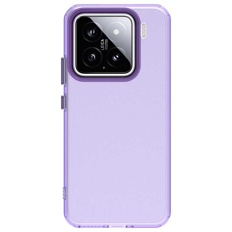 For Xiaomi 15 Case Cover Xiaomi Mi 15 Capas New Shockproof Back Transparent Colour Frosted Matte Clear Fundas Xiaomi 15 Xiaomi15