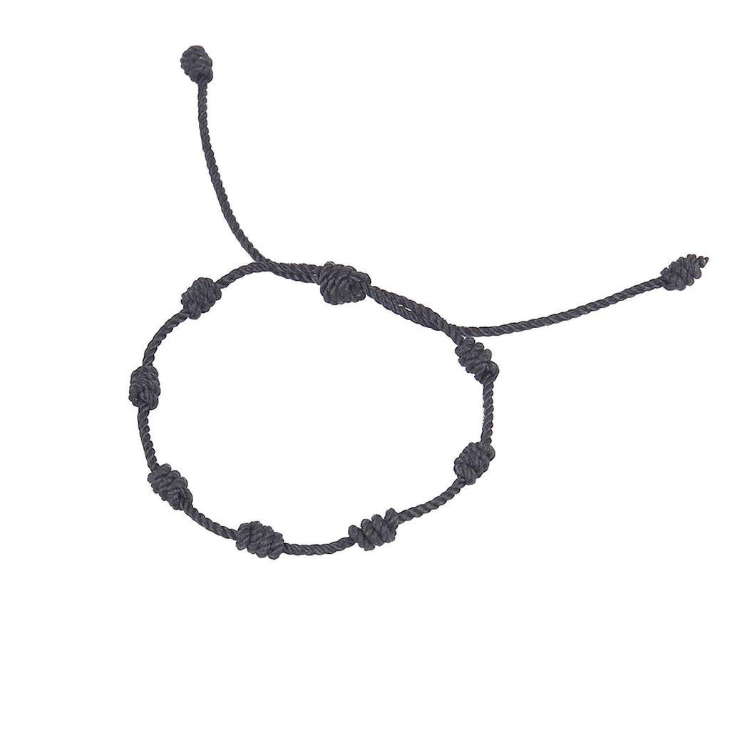 Браслет из красной веревки ручной работы небольшого размера для влюбленных