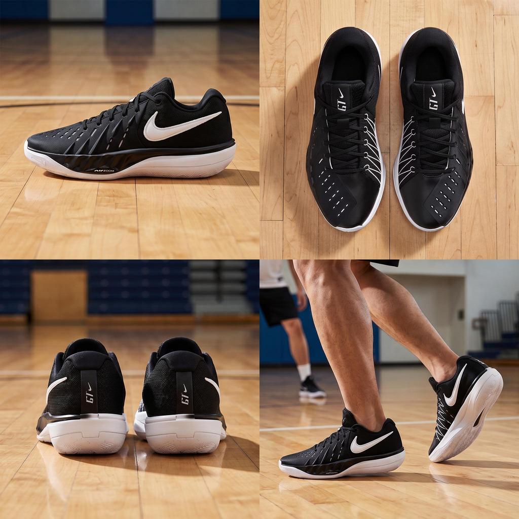 Nike Эйр Зум GT. Кроссовки Cut Academy 2 EP Черно-белые Унисекс Белый-Чистый-Платиновый HV9775-001