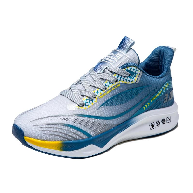 Summer Autumn Running Shoes For Men Lightweight Design Quickly-Dry Marathon Shock Absorption Support Male Sneakers