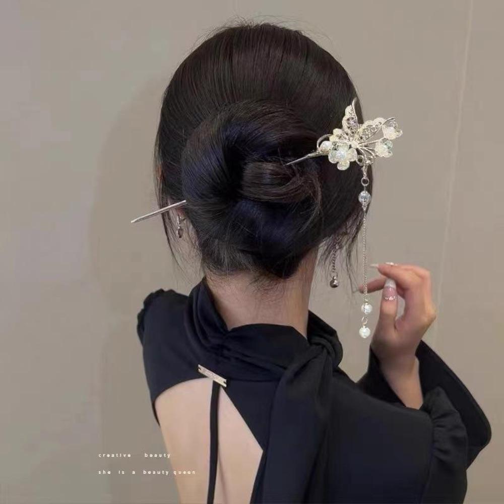 Chinese Style Hair Stick Ancient Style Metal Hair Sticks High-end Hair Insert Fashion