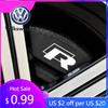 2026 Горячие Для Volkswagen VW Для Volkswagen VW GTI Rline Polo Golf Passat Tiguan Arteon Touareg Caddy Jetta 4 шт. Автомобильный стикер на суппорт