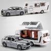 New Cool 1:32 Full Scale Cullinan RV Model Alloy Die-cast Off-road Vehicle Toy with Sound and Light Camper Model Boy Gift Simulation Alloy Car