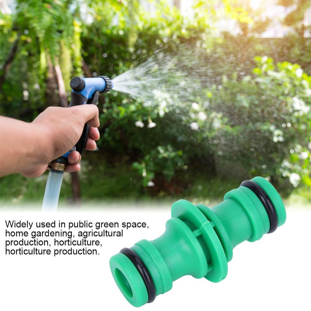 10 PCS Durable Easy To Install Hose Connector Green Straight Barbed Pipe Connector Leak-proof PP Hose Repair Kit Lawn Watering