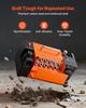 Drill Bits Sharpener MR-13A, 3-15mm Drill Bit Grinder Sharpener with 95°-135° Adjustable Point Angle, 4600RPM High Speed Re-Sharpening Machine with 13