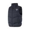 Li Ning Sports Trend Series Cold Resistant Casual Versatile Solid Color Stand Collar Sleeveless Winter Vest Men Vest Black AMRU004-3
