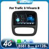4G AI Voice Android Auto Radio для Renault Trafic 3 2014-2021 для Opel Vivaro B 2014-2018 Carplay Car Multimedia Intelligent Screen GPS 2din