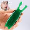 1 шт. массажер для носа из смолы улучшает циркуляцию крови для терапии триггерных точек, доска Гуаша, массаж лица, инструмент для подтяжки носа