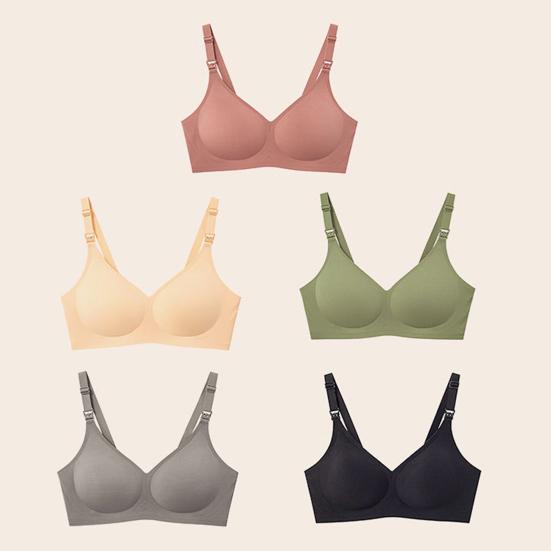 Женский бюстгальтер для кормления, регулируемый плечевой ремень, бесшовный, беспроводной, хорошая воздухопроницаемость, максимальный комфорт