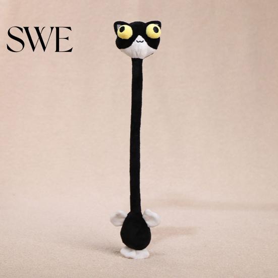 Cute Animal Plush Toy Long Neck Keychain Monkey Tiger Chick Doll for Bags Backpacks Big-Eye Design Funny Stress Relief Birthday Gift Kids Adults