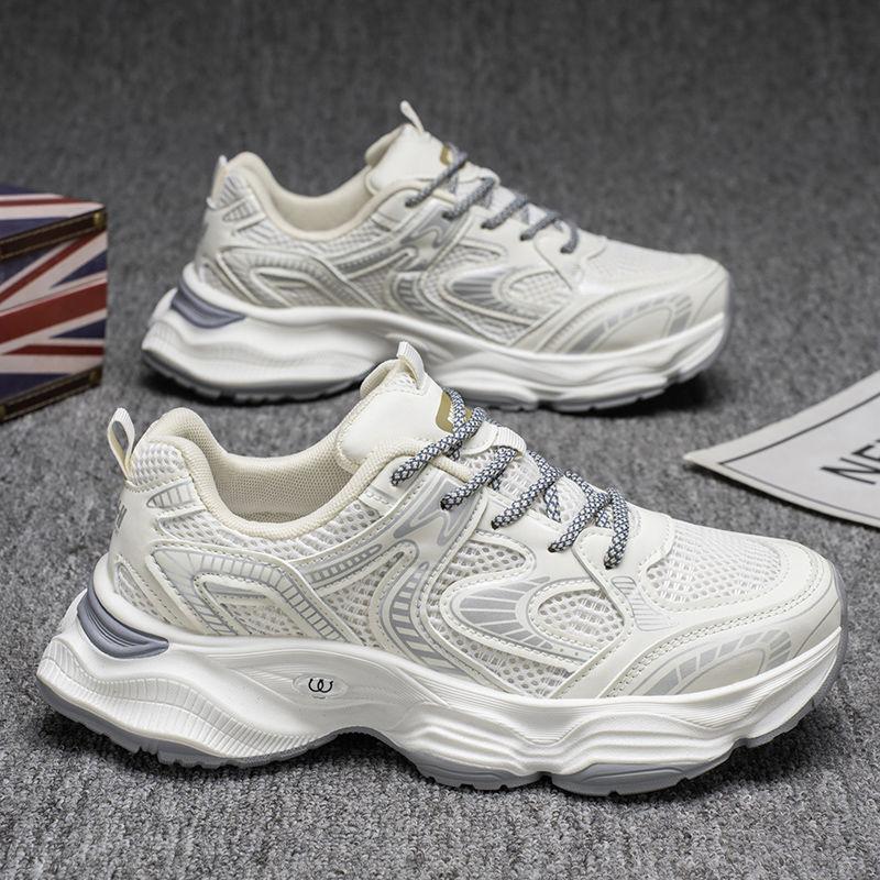 Спортивная обувь для хайкинга для мужчин Толстая платформа Дышащая Унисекс Разноцветная Стильная Все бренды Бег Ходьба Мужская Повседневная Кроссовка