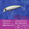 Daiwa Seabass Lure Set Upper 75S Matte Chart