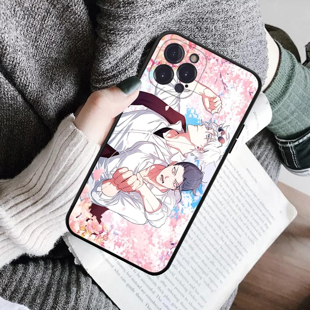 Чехол для телефона J-Jujutsu K-Kaisen Geto Gojo Аниме Для IPhone 16 15 8 7 6 6S Plus X SE XR XS 14 11 12 13 Mini Pro Max Мобильный чехол