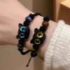 Cute Big Eye Cat Bracelets For Women Cartoon Enamel Animal Pet Pendant Hand Chain Kids Boudoir Couple Bracelet Jewelry Gift
