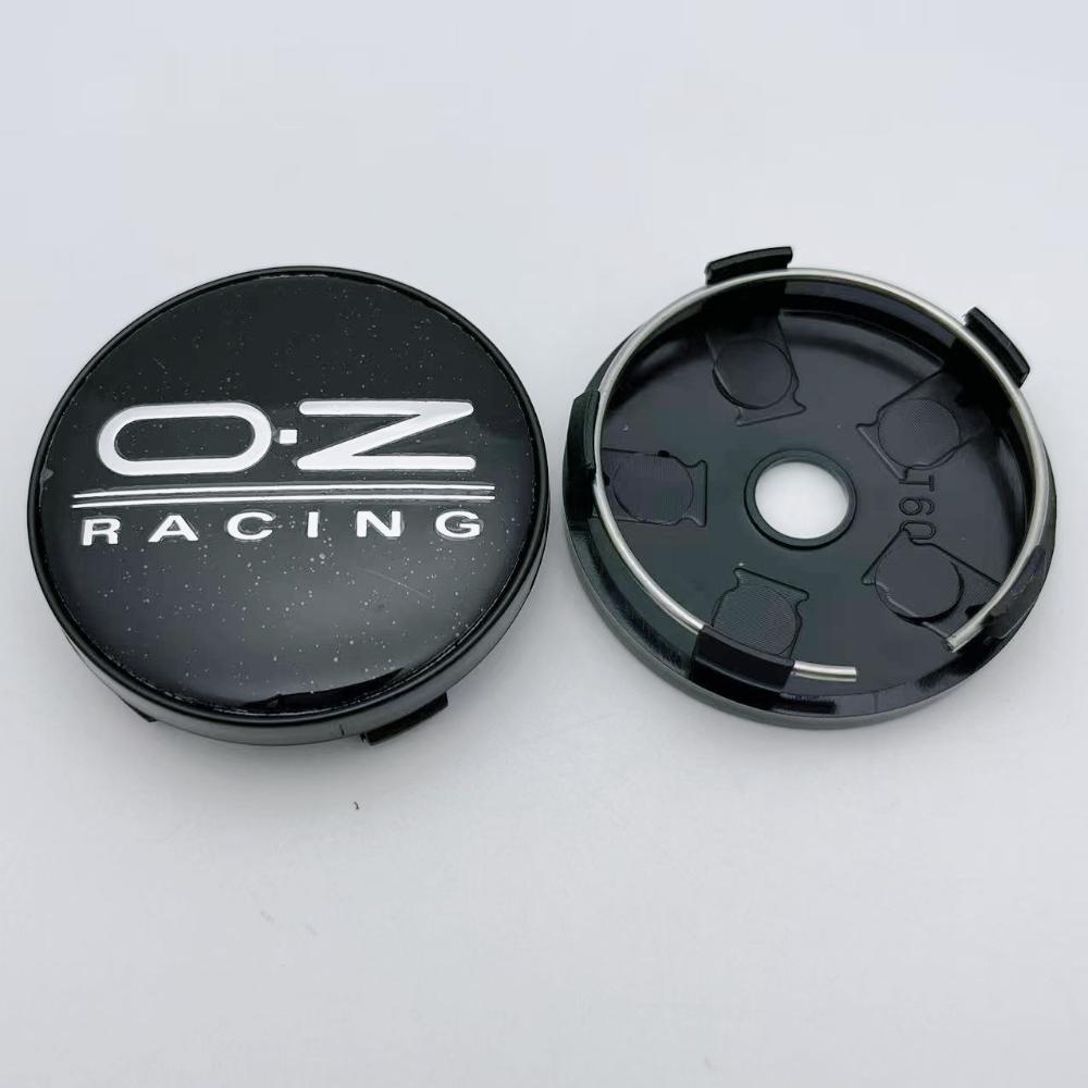4 шт. 60 мм Центральные колпачки колес автомобиля с логотипом OZ O.Z Racing, значок, колпаки ступицы колеса, автоаксессуары