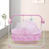 Electric Cradle Baby Rocking Bed Portable Foldable Crib Travel Crib Newborn Smart Coax Baby Soothing Artifact Sleeping Basket