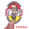 Нидерландская лягушка Oeteldonk Эмблема Вышитая нашивка Нидерландский карнавал Нашивки для одежды с клеевым слоем DIY Подарочные items для празднования