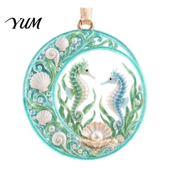 Home Party Wall Hanging Acrylic Christmas Tree Pendant, Decorative Ornament, Exquisite Xmas Pendant Decorations for Garden Fireplace Holiday Supplies