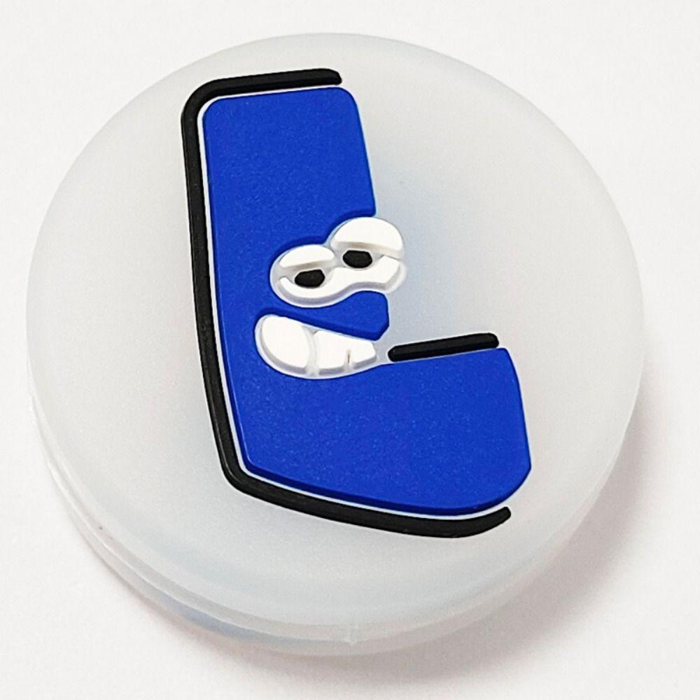 Силиконовый теннисный амортизатор с 26 английскими буквами, теннисная ракетка, амортизатор, ракетка для сквоша