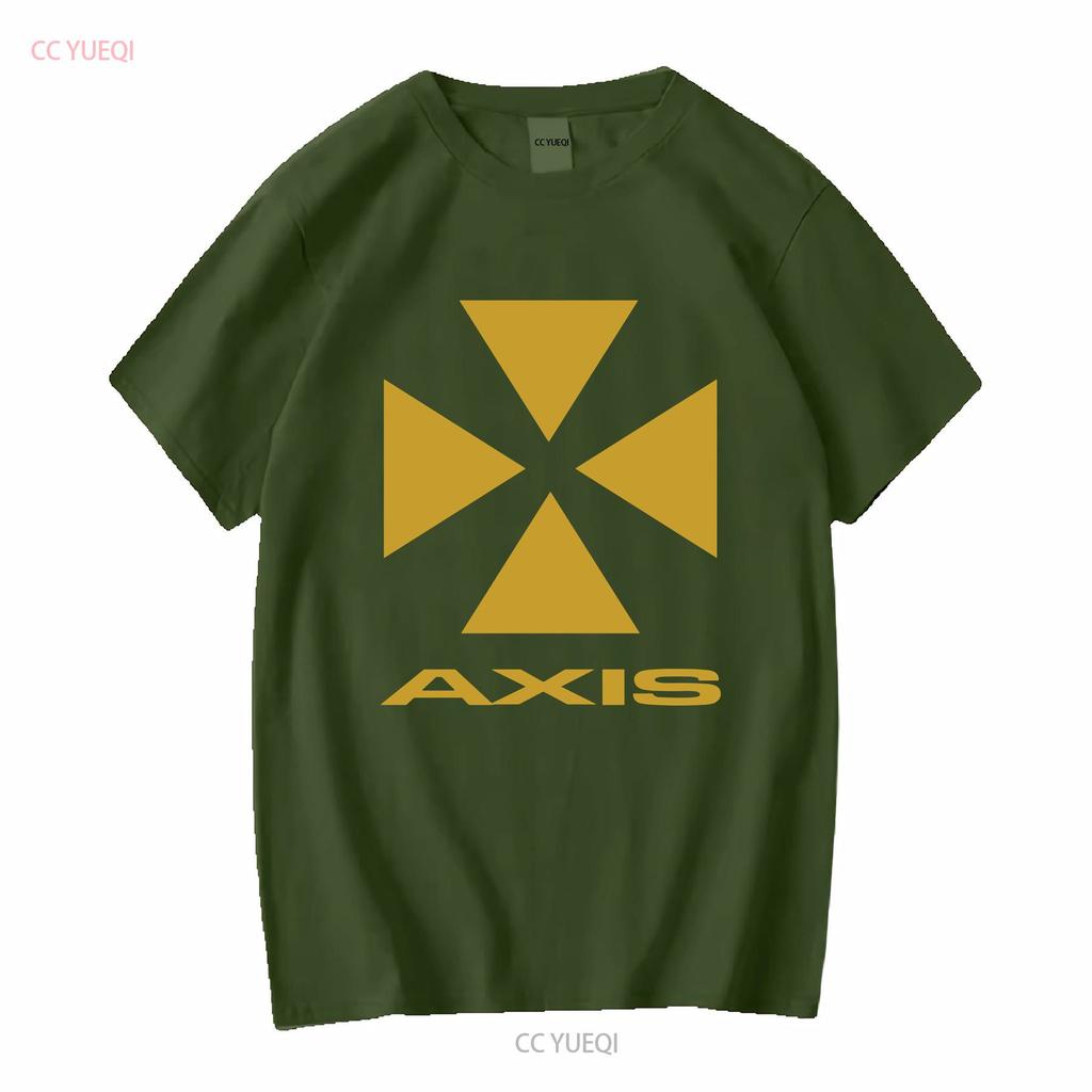 Унисекс футболка Хлопок Axis Records Техно Электронная музыка Винтажная Стирка Повседневная Унисекс Стильная Универсальная Мода Удобная