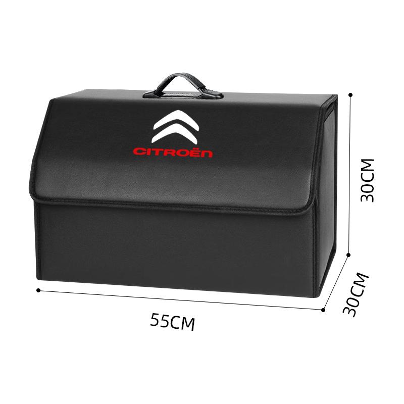 XKJC9 Car Trunk Organizer Box Large Capacity Auto Multiuse Tools Storage Bag Stowing Tidying For Citroen C1 C2 C3 C4 C5 C6 C8 C4L DS3