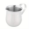 Высококачественная чашка из нержавеющей стали для молочной пены с ручками и возможностью выбора нескольких размеров, подходит для семьи 60 мл/90 мл/150 мл