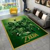 2025 3D Z-Zelda2 Game Cartoon Rug Carpet for Living Room Bedroom Home Decor,Floor Mat Non-slip Decoration for Sofa Doormat Kids