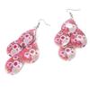 [J8687] - Pink 'Liberty' Designer Earrings