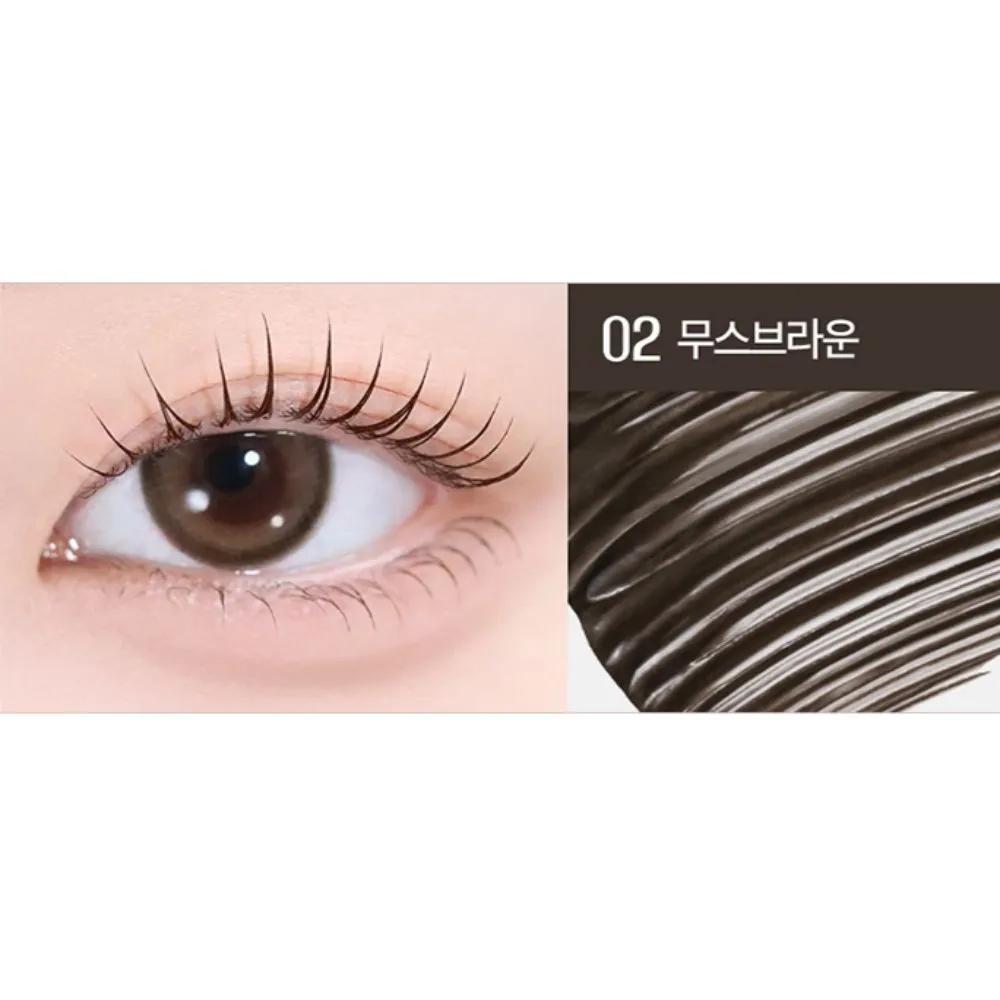 Clio Тушь для ресниц Kill Lash Long Fine 02 Муссовый коричневый x2