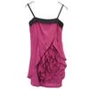 Diagram Silk Cami One Piece 36 Purple Back Zip Women Used