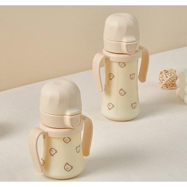 Чашка-соломка Gromimi infant PPSU 300мл, сливочное масло Dotcom, 1 шт.