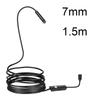 3-в-1 Android Эндоскоп 5.5-7мм USB/Micro USB/Бороскоп Инспекционная Камера Водонепроницаемая для Смартфона Эндоскоп Камера