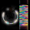 Reflective 3D Fluorescent Wheel & Tire Stickers for Cars and Motorcycles - Night Safety & Anti-Collision Decor