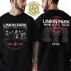 Linkin Park Глобус Мерч С Мирового Турне Zero 2025 Футболка Унисекс Футболка