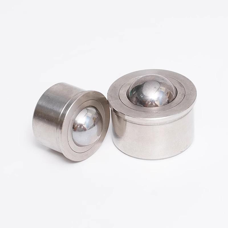 Universal Steel Ball Roller BCHA Press-In Adhesive Type Bull's Eye Bearing