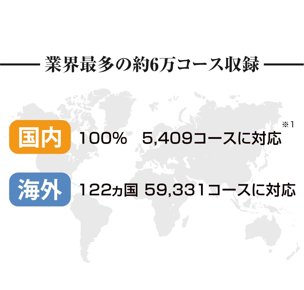 Shot Navi Evolve PRO Touch Black 1.4 inch large color LCD touch panel Latest GPS chip [M10] Automatic distance measurement Estimated height