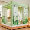 Class A Mother and Baby Grade Printed Blackout Mosquito Net for Children's Sitting Bed - Anti-Fall, Three-Door Design