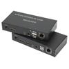 Удлинитель интерфейса мультимедиа 4K HD Одиночный CAT 5E 6 120 м KVM Одиночный сетевой удлинитель для клавиатуры