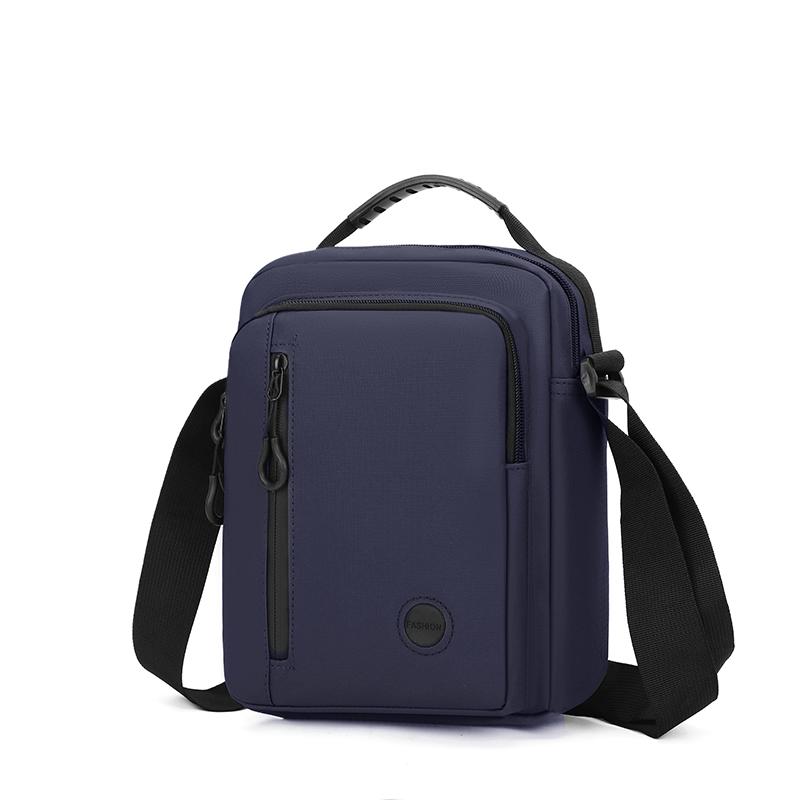 Мужская наплечная сумка большой вместимости для улицы и поездок, водоотталкивающая деловая сумка-тоут для мобильного телефона