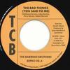 7-дюймовая пластинка BARRINO BROTHERS - The Bad Things (Ты сказал мне) / J REPRO08 Ace UK Соул/Фанк
