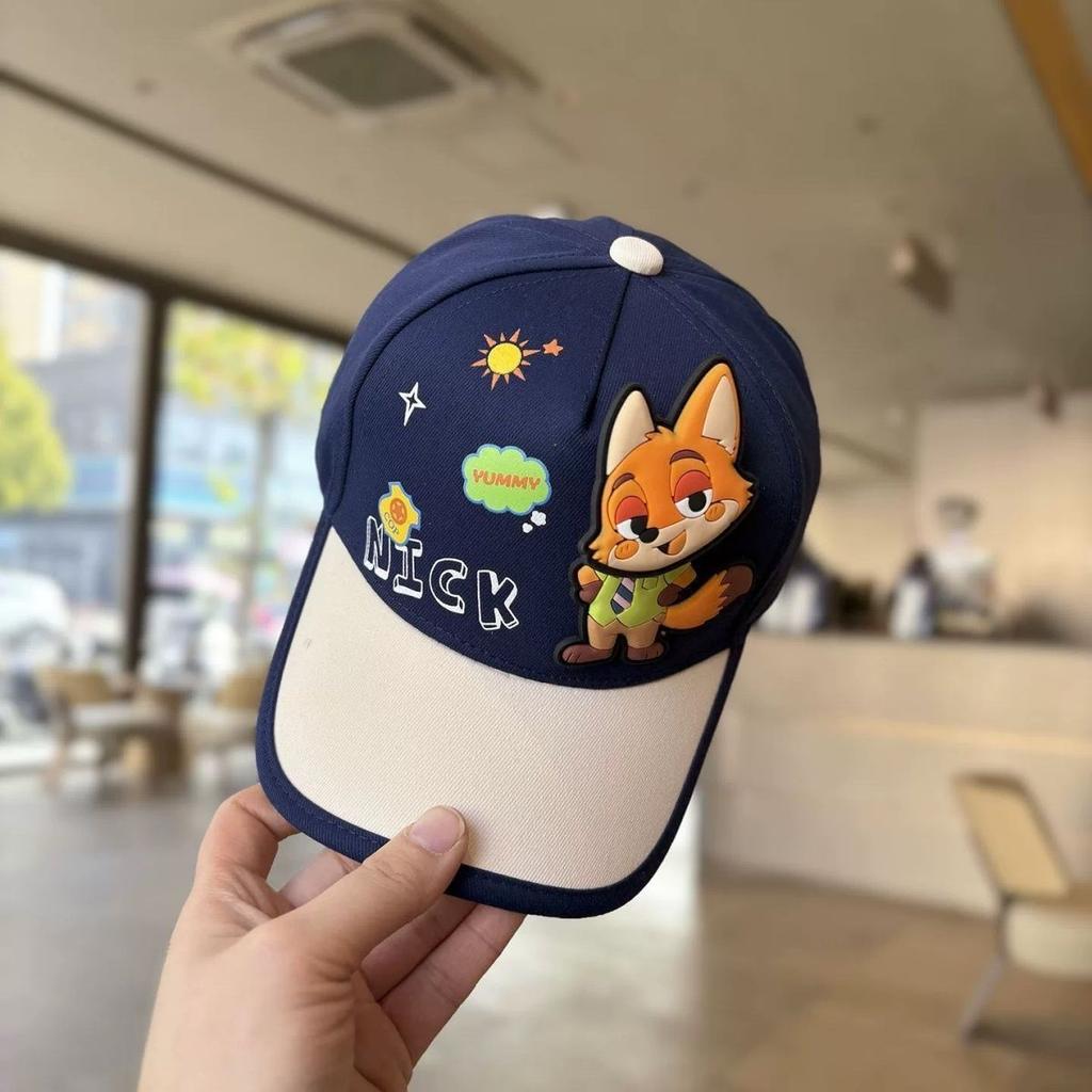 Kids Cartoon Rotating Baseball Cap Spring Summer Sun Protection Visor Hat For Boys And Girls Cute Casual Outdoor Headwear