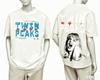 Twin Peaks For Fan Gift Tshirt Unisex Unisex Harajuku Oversized Unisex Short Sleeve Streetwear High Quality Couples Classic Soft