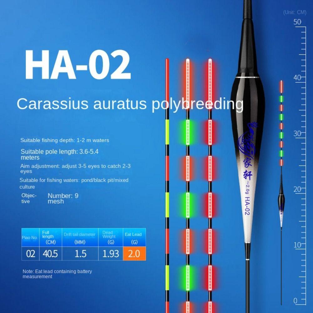 Buoy Strike Light Float Indicator Rock Fishing Floats 2024 Electronic Fishing Float Long Tail