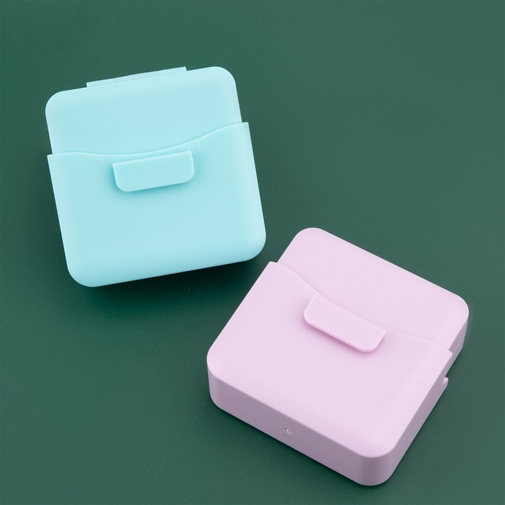 Компактный мини портативный бокс для рисования, дизайн подпакетов, палитра на 12/24 ячейки, для путешествий