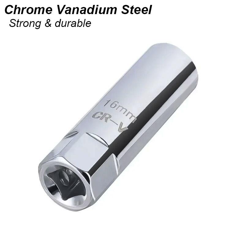 Адаптер для торцевого ключа для свечей зажигания 14 16 мм Установка Замена Ремонтный комплект Крутящий момент Магнитный Удалить Удаление Зазор Инструмент АВТО Механический